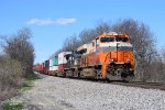 Creamsicle on a Hot Intermodal